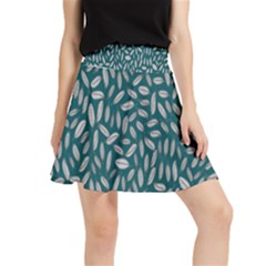 Leaves-012 Waistband Skirt by nateshop