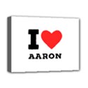 I love aaron Deluxe Canvas 16  x 12  (Stretched)  View1