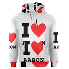 I Love Aaron Men s Core Hoodie by ilovewhateva