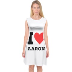 I Love Aaron Capsleeve Midi Dress by ilovewhateva