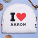 I love aaron Horseshoe Style Canvas Pouch View2