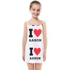 I Love Aaron Kids  Summer Sun Dress by ilovewhateva