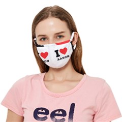 I Love Aaron Crease Cloth Face Mask (adult) by ilovewhateva