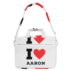 I Love Aaron Macbook Pro 13  Shoulder Laptop Bag  by ilovewhateva