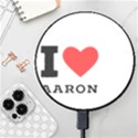 I love aaron Wireless Fast Charger(Black) View1