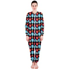 Colorful Floral Pattern Onepiece Jumpsuit (ladies) by GardenOfOphir