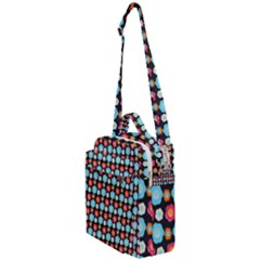 Colorful Floral Pattern Crossbody Day Bag by GardenOfOphir