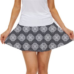 Abstract Knot Geometric Tile Pattern Women s Skort