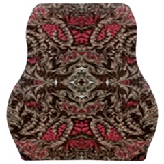 Pink Brown Liquify Repeats Iii Car Seat Velour Cushion  by kaleidomarblingart