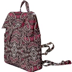 Pink Brown Liquify Repeats Iii Buckle Everyday Backpack by kaleidomarblingart