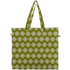 Abstract Knot Geometric Tile Pattern Canvas Travel Bag by GardenOfOphir