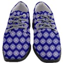 Abstract Knot Geometric Tile Pattern Women Heeled Oxford Shoes View1