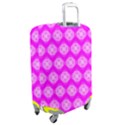 Abstract Knot Geometric Tile Pattern Luggage Cover (Medium) View2