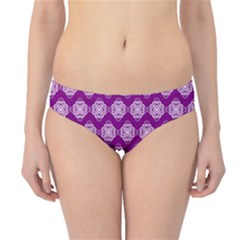 Abstract Knot Geometric Tile Pattern Hipster Bikini Bottoms by GardenOfOphir