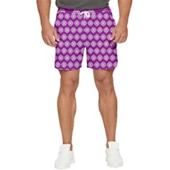 Abstract Knot Geometric Tile Pattern Men s Runner Shorts by GardenOfOphir