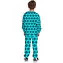 Abstract Knot Geometric Tile Pattern Kids  Sweatshirt set View4