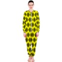 Abstract Knot Geometric Tile Pattern OnePiece Jumpsuit (Ladies) View1