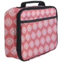 Abstract Knot Geometric Tile Pattern Full Print Lunch Bag View3