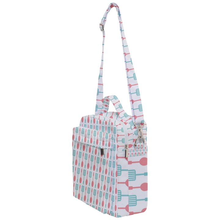 Spatula Spoon Pattern Crossbody Day Bag