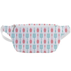 Spatula Spoon Pattern Waist Bag  by GardenOfOphir