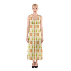 Spatula Spoon Pattern Sleeveless Maxi Dress by GardenOfOphir