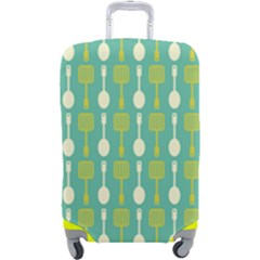 Spatula Spoon Pattern Luggage Cover (large) by GardenOfOphir