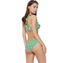 Spatula Spoon Pattern Low Cut Ruffle Edge Bikini Set View3