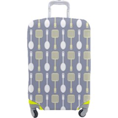 Spatula Spoon Pattern Luggage Cover (large) by GardenOfOphir