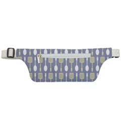 Spatula Spoon Pattern Active Waist Bag by GardenOfOphir