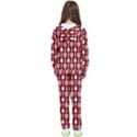 Red And White Kitchen Utensils Pattern Kids  Tracksuit View2