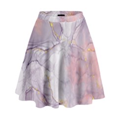 Liquid Marble High Waist Skirt by BlackRoseStore