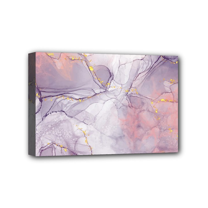 Liquid Marble Mini Canvas 6  x 4  (Stretched)