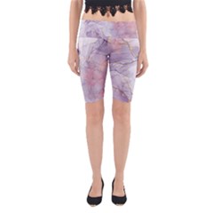 Liquid Marble Yoga Cropped Leggings by BlackRoseStore