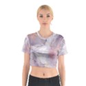 Liquid Marble Cotton Crop Top View1