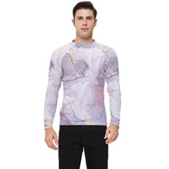 Liquid Marble Men s Long Sleeve Rash Guard by BlackRoseStore