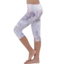 Liquid Marble Kids  Lightweight Velour Capri Leggings  View2