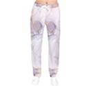 Liquid Marble Women Velvet Drawstring Pants View1