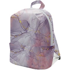 Liquid Marble Zip Up Backpack by BlackRoseStore