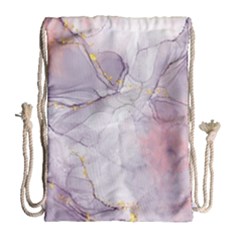 Liquid Marble Drawstring Bag (large) by BlackRoseStore