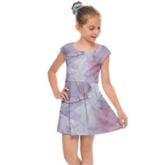 Liquid Marble Kids  Cap Sleeve Dress by BlackRoseStore