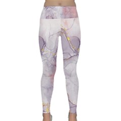 Liquid Marble Lightweight Velour Classic Yoga Leggings by BlackRoseStore