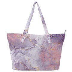 Liquid Marble Full Print Shoulder Bag by BlackRoseStore