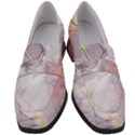 Liquid Marble Women s Chunky Heel Loafers View1