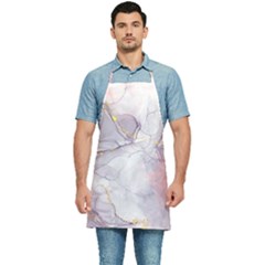 Liquid Marble Kitchen Apron by BlackRoseStore