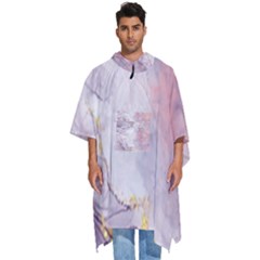 Liquid Marble Men s Hooded Rain Ponchos