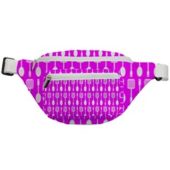 Purple Spatula Spoon Pattern Fanny Pack by GardenOfOphir