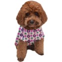 Cute Floral Pattern Dog T-Shirt View1