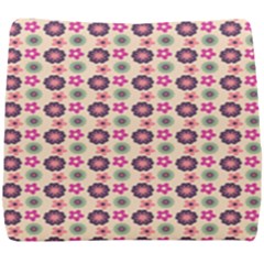 Cute Floral Pattern Seat Cushion by GardenOfOphir