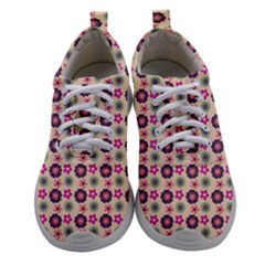 Cute Floral Pattern Women Athletic Shoes by GardenOfOphir