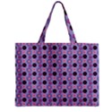 Cute Floral Pattern Zipper Mini Tote Bag View1